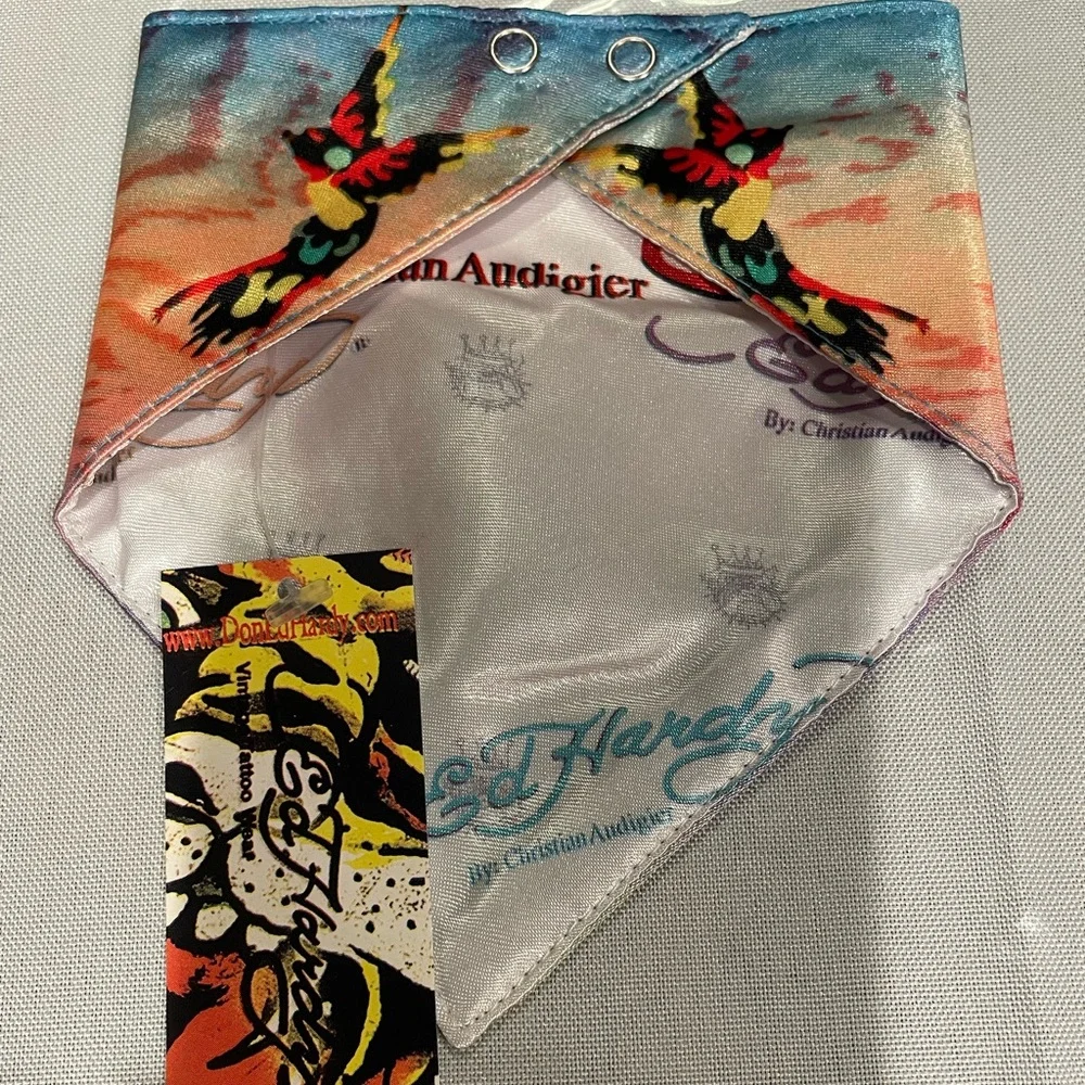 Ed Hardy by Christian Audigier Pet Bandana